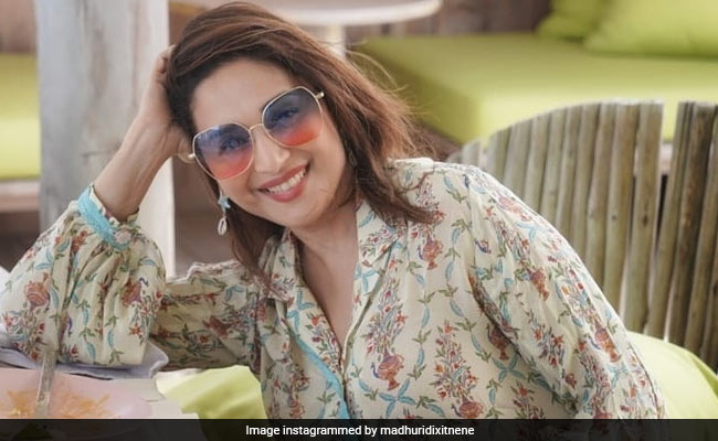 For Madhuri Dixit, "Smiling Is Like Free Therapy." See Pic