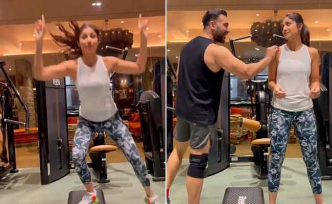 राज कुंद्रा ने शिल्पा शेट्टी से कही ये बात, भांगड़ा करते हुए एक्सरसाइज करने लगीं एक्ट्रेस...देखें Video  