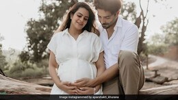 Aparshakti Khurana Celebrates Anniversary With Two Delish Cakes And Newborn Baby