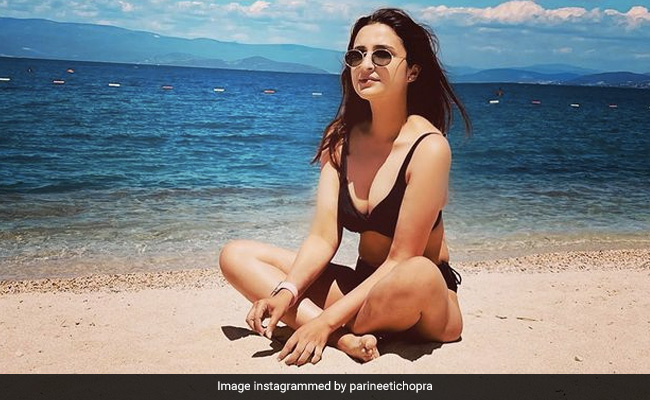 Parineeti Chopra's Turkish Beach Day Looked Even Better In Her Chic Black Bikini
