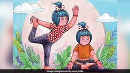 'Sabse Aasan Snack': Amul Celebrates International Yoga Day In Its Trademark Style