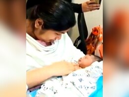 Watch: 10 Days On Ventilator, Mother Reunited With Baby Watch: 10 Days On Ventilator, Mother Reunited With Baby