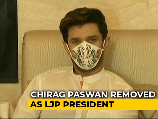 Chirag Paswan Removed As Lok Janshakti Party Chief A Day After Coup