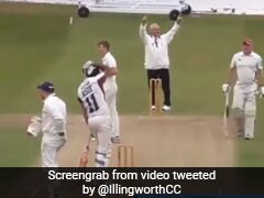 Watch: Cricketer Hits A Six But It Ends In Disaster For Him