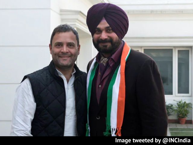 Navjot Sidhu Meets Rahul Gandhi In Delhi Amid Punjab Congress Infighting