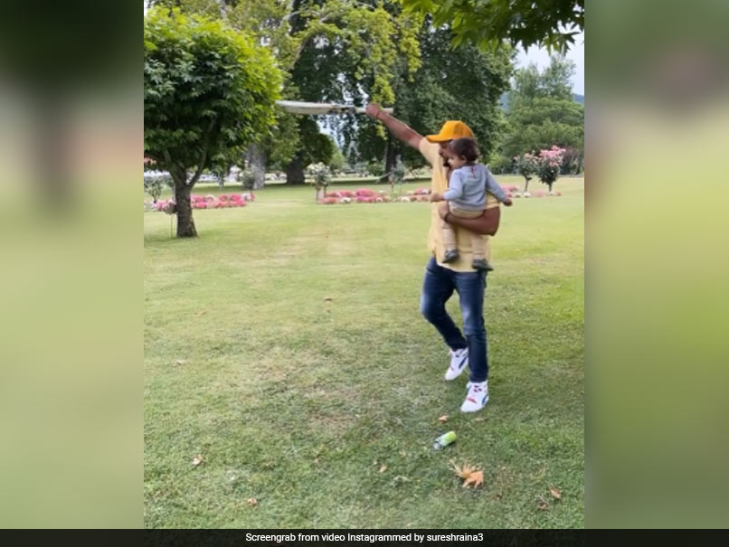 Suresh Raina Plays Cricket At "Heaven On Earth", Fans Love The Scenic View. Watch