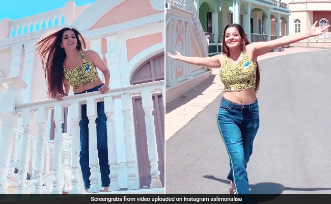 Monalisa ने सलमान-कैटरीना के गाने 'लापता' पर दिखाया नया अंदाज, खूब वायरल हो रहा Video