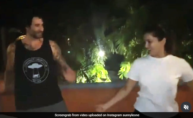Sunny Leone's Husband Daniel Weber Trying To Match Her Dance Steps Will Make You ROFL