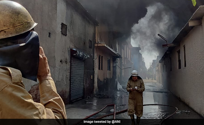 4 Missing, 39 Fire Trucks Called In After West Delhi Blaze