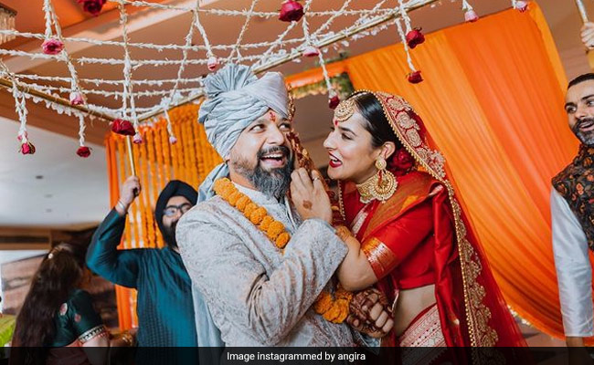 More Pics From <i>Go Goa Gone</i> Actor Anand Tiwari And Angira Dhar's Wedding