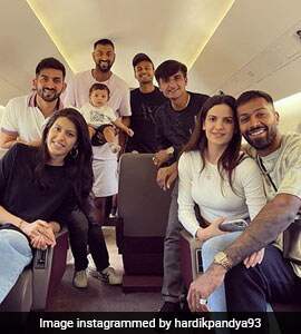 Hardik Pandya Shares Photo Of Him "Chilling In The Clouds". See Pic