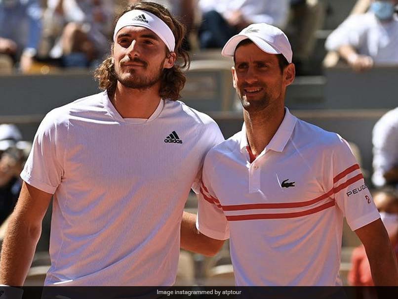 Stefanos Tsitsipas Hails Novak Djokovic As "One Of The Greatest"