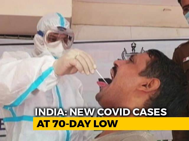 With 84,332 Fresh Covid Cases, India Sees Lowest Daily Rise In 70 Days