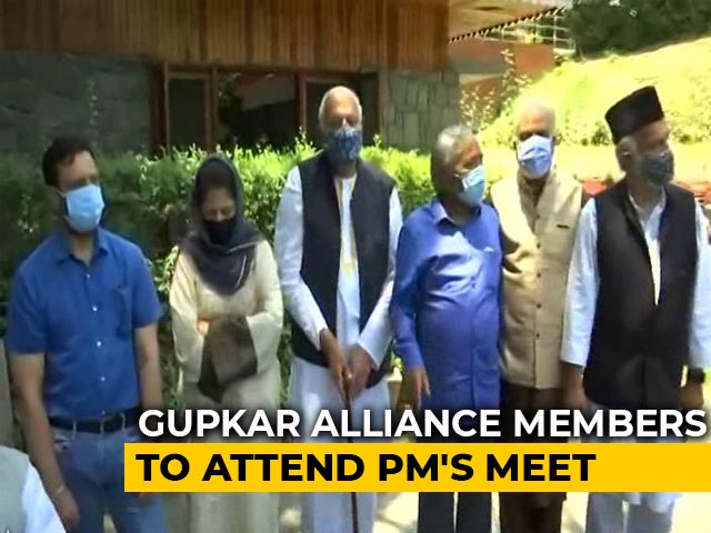 Will Participate In PM's Kashmir Meeting On Thursday: Gupkar Alliance