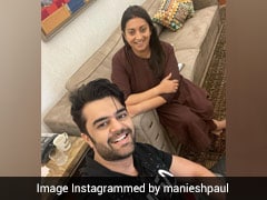 स्मृति ईरानी से मिलने पहुंचे मनीष पॉल को चाय की जगह मिला काढ़ा, बोले- क्या टाइम आ गया है