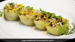 Aloo Handi Chaat: This Street-Side Chaat Is A Delicious Medley Of Stuffed Potatoes And Flavourful Spices