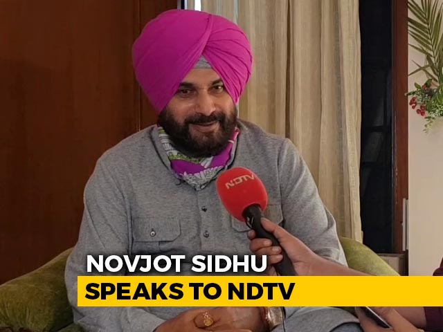 Navjot Sidhu Talks To NDTV On Punjab Infighting