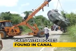 Desilted Ganga Canal In Western UP Throws Up 2 Cars With 2 Bodies Desilted Ganga Canal In Western UP Throws Up 2 Cars With 2 Bodies