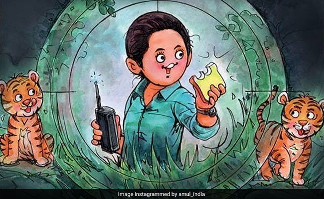"What An Honour:" Vidya Balan's Reaction To Amul's <I>Sherni</I> Post