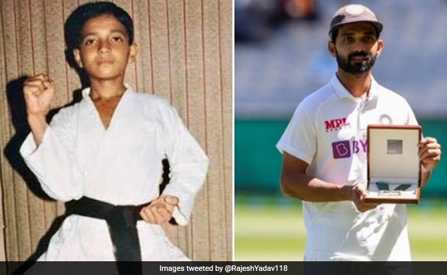 रहाणे को बर्थडे पर सहवाग ने बचपन की फोटो शेयर कर किया विश, बोले- 'एक कराटे किड को देखा था..'