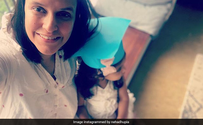 Inside Neha Dhupia's Daughter Mehr's "Graduation Day" Party. She's Just 2