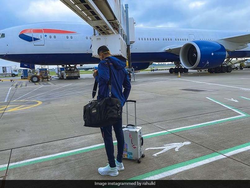 "Touchdown": KL Rahul Posts Pic After Team India Arrives In London