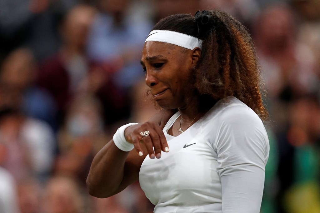 Serena Williams Retires In Tears From Wimbledon First Round Match