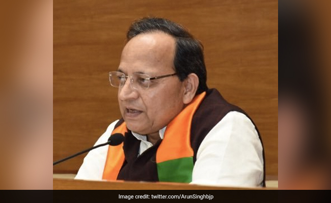 Party Parliamentary Board, Legislators To Decide Next Karnataka Chief Minister: BJP's Arun Singh