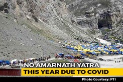 Amarnath Yatra Cancelled For The Second Year In A Row Amid COVID-19 Amarnath Yatra Cancelled For The Second Year In A Row Amid COVID-19