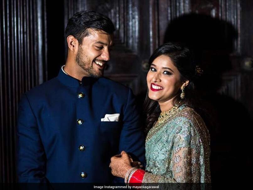 Mayank Agarwal Shares Picture With Wife Aashita Sood On 3rd Wedding Anniversary