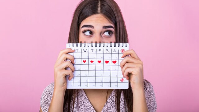 When you are around your menstrual cycle, you end up gaining weight.