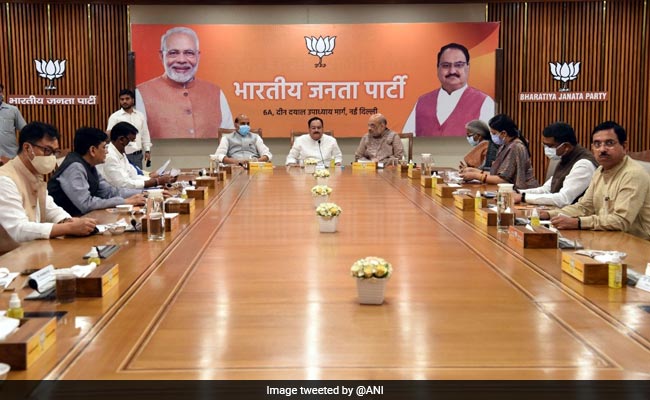 Top BJP Leaders Discuss Preparations For Assembly Elections In 5 States In 2022