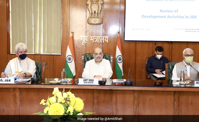 All-Round Development Of People Of J&K Centre's Top Priority: Amit Shah