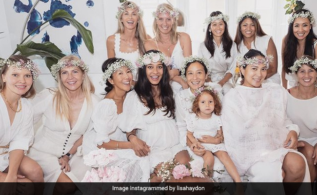 Inside Lisa Haydon's Picture Perfect Baby Shower