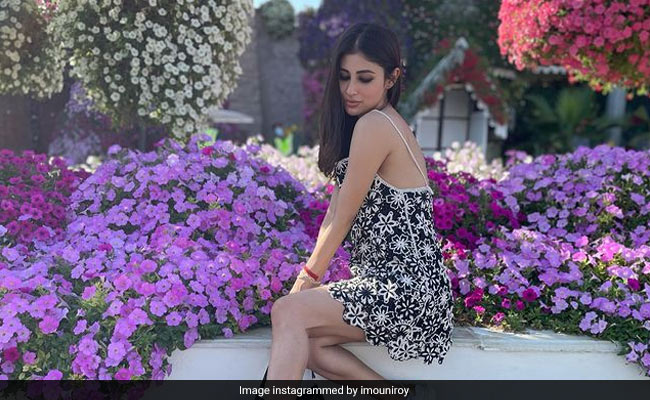 Mouni Roy Blooms In A Floral Dreamscape