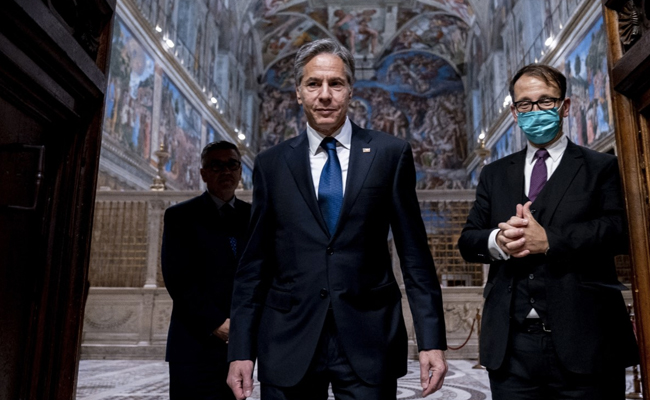 US State Secretary Antony Blinken Presses On Democracy On Call With Tunisia president