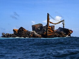 Lanka Races To Avert Possible Oil Leak From Ship With "Dangerous Cargo" Lanka Races To Avert Possible Oil Leak From Ship With "Dangerous Cargo"