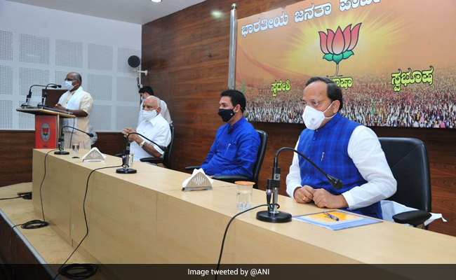 "Legislators United": BJP In-Charge In Karnataka As B S Yediyurappa Faces Dissent