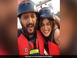 For Riteish Deshmukh And Genelia D'Souza, It's Always <i>Khushi</i>, Never <i>Gham</i> For Riteish Deshmukh And Genelia D'Souza, It's Always <i>Khushi</i>, Never <i>Gham</i>