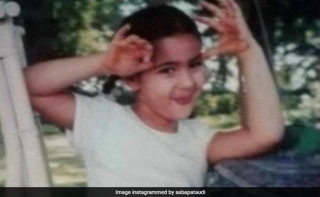 Sara Ali Khan Is The Definition Of Adorable In This Throwback
