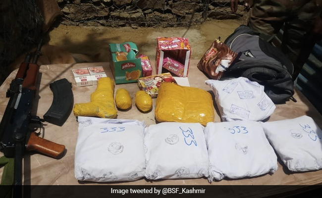 Infiltration Bid Foiled In Kashmir's Kupwara; Huge Cache Of Arms, Drugs Seized