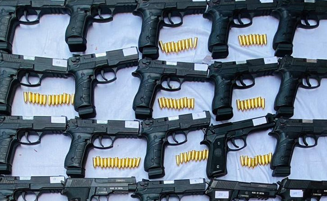 48 Foreign-Made Pistols Seized, Arms Smuggler Arrested: Punjab Police