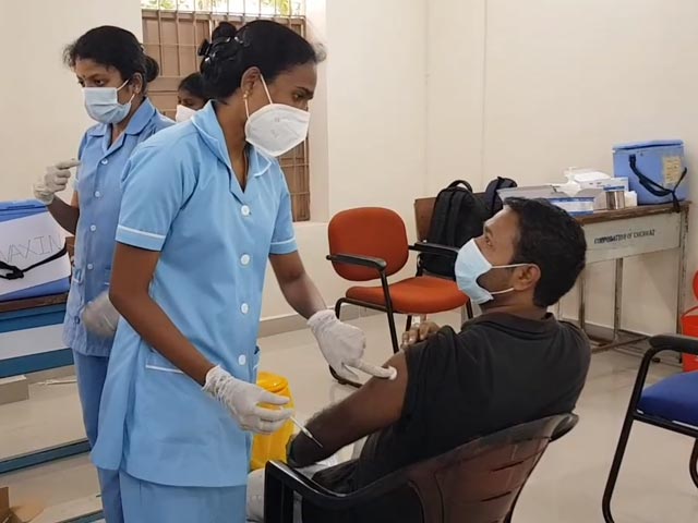 Chennai's Vaccination Drive for Covaxin Second dose