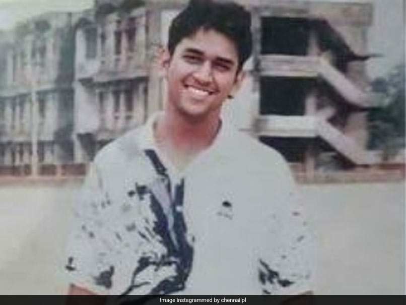 CSK Post MS Dhoni Throwback Picture As "Fashion Icon In Youth". Here's How He Looked Then