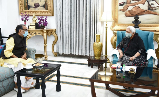 What BJP's UP In-Charge Said After Meeting Governor Amid Shake-Up Talk