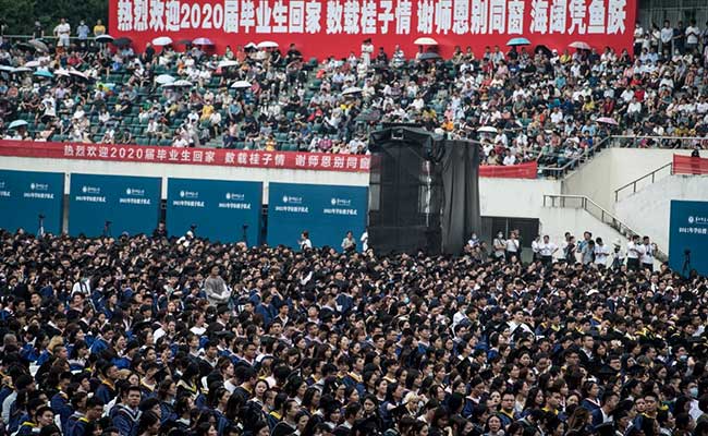 Masks Off, Gowns On: Wuhan Sheds Covid For Mass Graduation