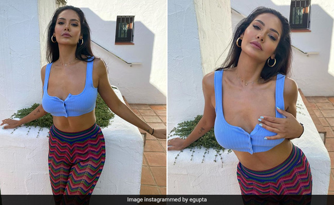 Esha Guupta Made Sand Dunes On The Beach Looking Like The Perfect Summer Girl