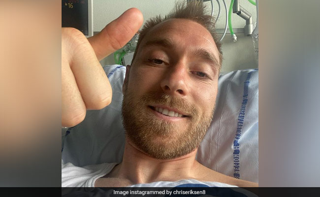 Euro 2020: क्रिश्चियन एरिक्सन ने अस्पताल से तस्वीर शेयर कर दी खुशखबरी, लिखी दिल छूने वाली बात