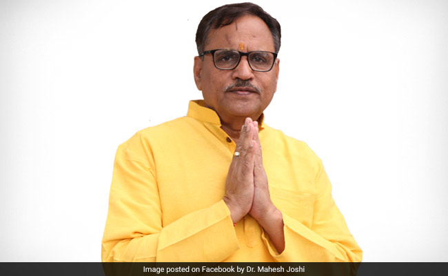 Case Against Rajasthan Minister Mahesh Joshi Over Man's Suicide