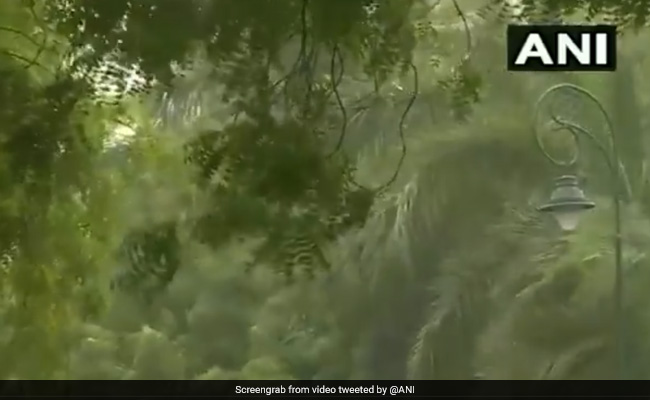 Watch: Dust Storm, Strong Winds Hit Delhi